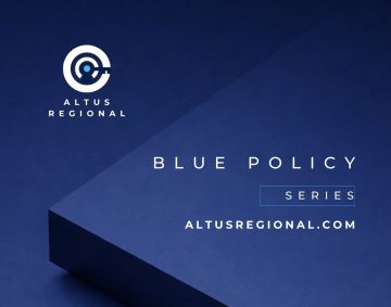 Altus Regional Blue Policy Series Launch Calendar Maritime Ocean Governance, Climate-Risk Disclosure, Caribbean, Blue Economy